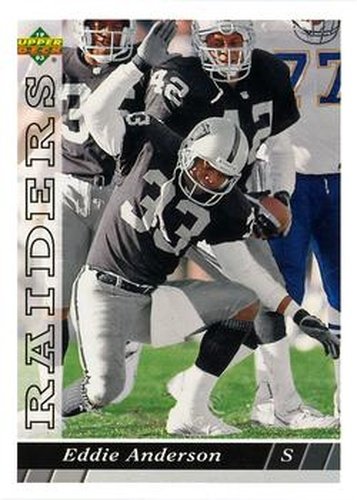 #461 Eddie Anderson - Los Angeles Raiders - 1993 Upper Deck Football
