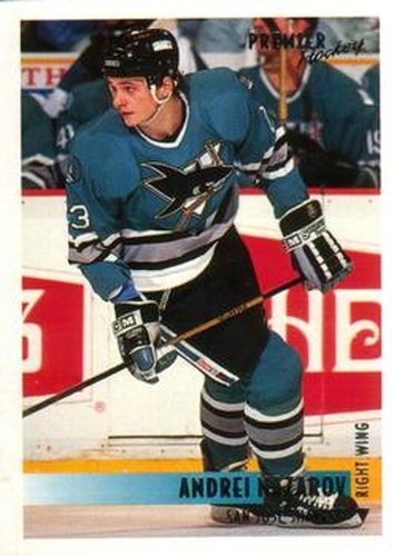 #461 Andrei Nazarov - San Jose Sharks - 1994-95 O-Pee-Chee Premier Hockey