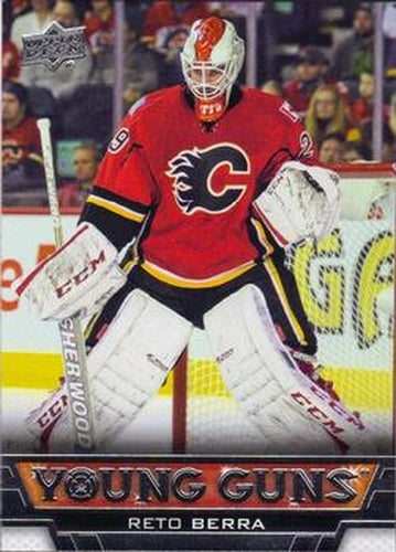 #461 Reto Berra - Calgary Flames - 2013-14 Upper Deck Hockey