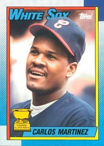 #461 Carlos Martinez - Chicago White Sox - 1990 O-Pee-Chee Baseball