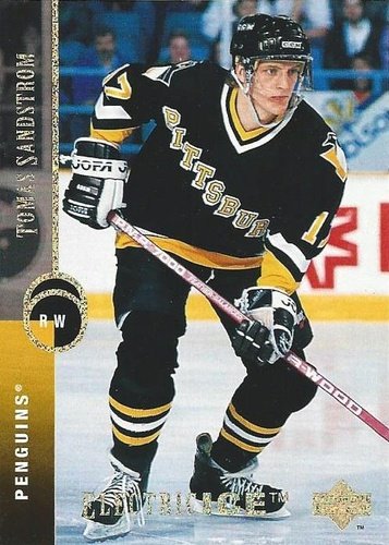 #461 Tomas Sandstrom - Pittsburgh Penguins - 1994-95 Upper Deck Hockey - Electric Ice