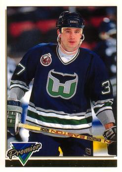 #461 Dan Keczmer - Hartford Whalers - 1993-94 O-Pee-Chee Premier Hockey - Gold