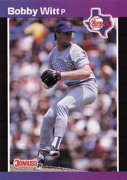 #461 Bobby Witt - Texas Rangers - 1989 Donruss Baseball