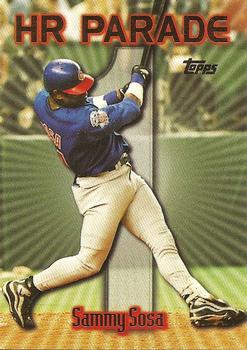 #461a Sammy Sosa - VAR: HR 1 - Chicago Cubs - 1999 Topps Baseball