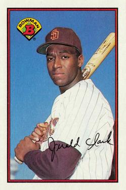 #462 Jerald Clark - San Diego Padres - 1989 Bowman Baseball
