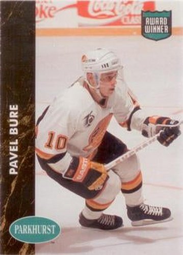 #462 Pavel Bure - Vancouver Canucks - 1991-92 Parkhurst Hockey
