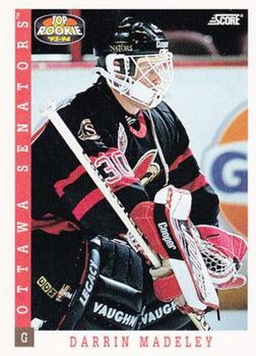 #462 Darrin Madeley - Ottawa Senators - 1993-94 Score Canadian Hockey