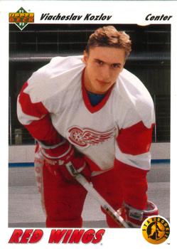 #462 Viacheslav Kozlov - Detroit Red Wings - 1991-92 Upper Deck Hockey