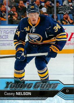 #462 Casey Nelson - Buffalo Sabres - 2016-17 Upper Deck Hockey