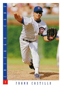 #462 Frank Castillo - Chicago Cubs - 1993 Score Baseball