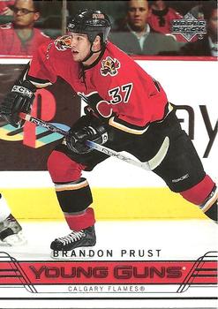 #462 Brandon Prust - Calgary Flames - 2006-07 Upper Deck Hockey