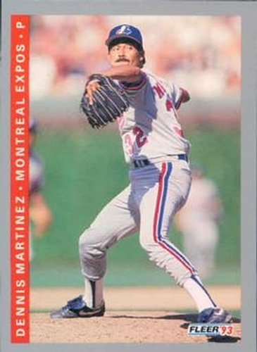 #462 Dennis Martinez - Montreal Expos - 1993 Fleer Baseball
