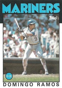 #462 Domingo Ramos - Seattle Mariners - 1986 Topps Baseball