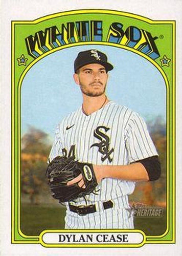 #462 Dylan Cease - Chicago White Sox - 2021 Topps Heritage Baseball