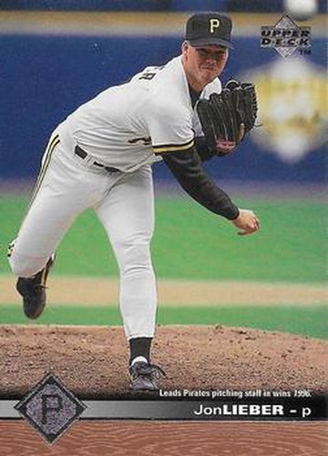 #462 Jon Lieber - Pittsburgh Pirates - 1997 Upper Deck Baseball