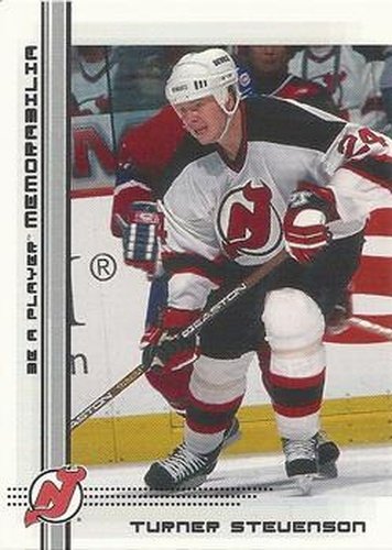 #462 Turner Stevenson - New Jersey Devils - 2000-01 Be a Player Memorabilia Hockey