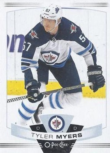 #462 Tyler Myers - Winnipeg Jets - 2019-20 O-Pee-Chee Hockey