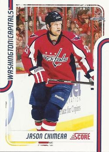 #462 Jason Chimera - Washington Capitals - 2011-12 Score Hockey