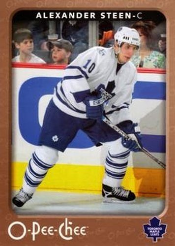 #462 Alexander Steen - Toronto Maple Leafs - 2006-07 O-Pee-Chee Hockey