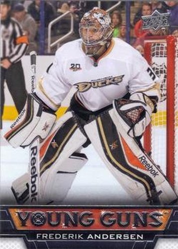 #462 Frederik Andersen - Anaheim Ducks - 2013-14 Upper Deck Hockey