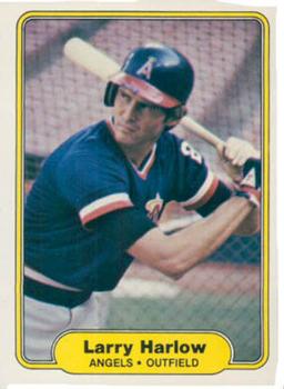 #462 Larry Harlow - California Angels - 1982 Fleer Baseball