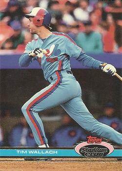 #463 Tim Wallach - Montreal Expos - 1991 Stadium Club Baseball