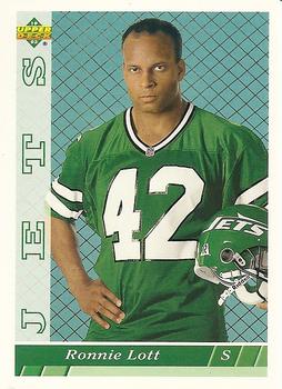 #463 Ronnie Lott - New York Jets - 1993 Upper Deck Football
