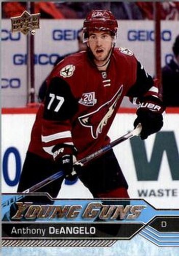 #463 Anthony DeAngelo - Arizona Coyotes - 2016-17 Upper Deck Hockey