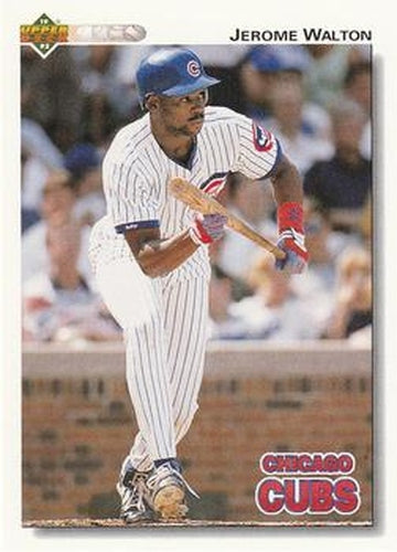 #463 Jerome Walton - Chicago Cubs - 1992 Upper Deck Baseball