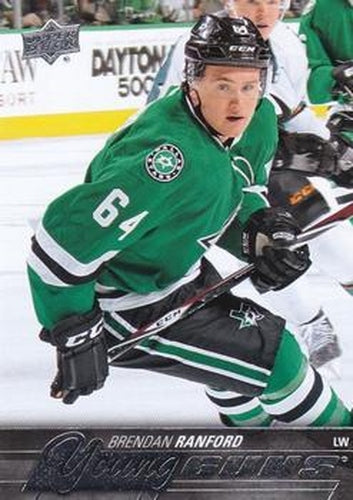 #463 Brendan Ranford - Dallas Stars - 2015-16 Upper Deck Hockey