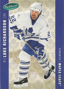 #463 Luke Richardson - Toronto Maple Leafs - 2005-06 Parkhurst Hockey