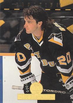 #463 Luc Robitaille - Pittsburgh Penguins - 1994-95 Leaf Hockey