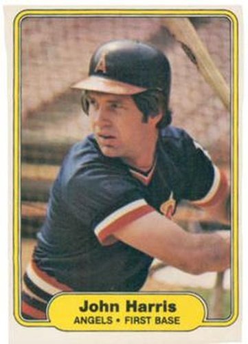 #463 John Harris - California Angels - 1982 Fleer Baseball