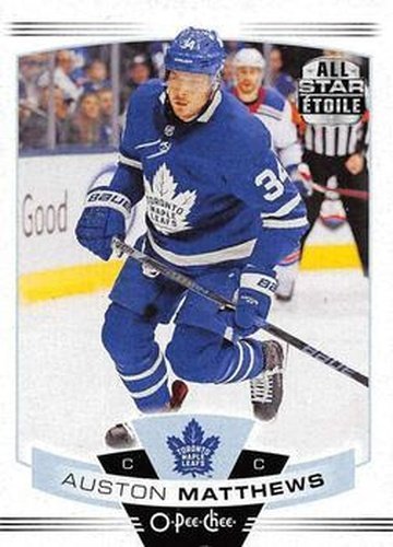 #463 Auston Matthews - Toronto Maple Leafs - 2019-20 O-Pee-Chee Hockey