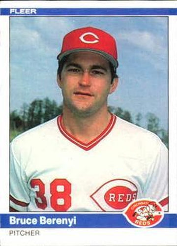 #463 Bruce Berenyi - Cincinnati Reds - 1984 Fleer Baseball