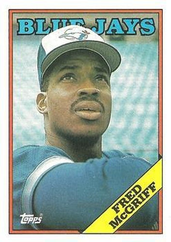 #463 Fred McGriff - Toronto Blue Jays - 1988 Topps Baseball