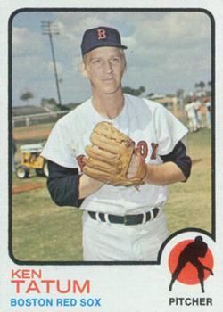 #463 Ken Tatum - Boston Red Sox - 1973 Topps Baseball