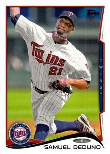 #463 Samuel Deduno - Minnesota Twins - 2014 Topps Baseball