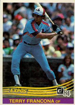 #463 Terry Francona - Montreal Expos - 1984 Donruss Baseball