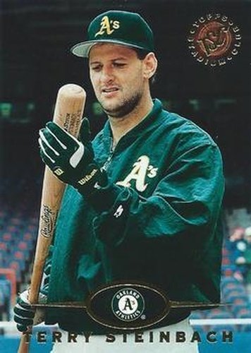 #463 Terry Steinbach - Oakland Athletics - 1995 Stadium Club Baseball