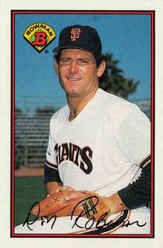#463 Don Robinson - San Francisco Giants - 1989 Bowman Baseball