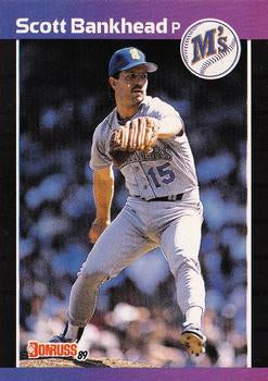 #463 Scott Bankhead - Seattle Mariners - 1989 Donruss Baseball