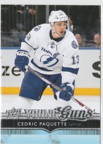 #463 Cedric Paquette - Tampa Bay Lightning - 2014-15 Upper Deck Hockey