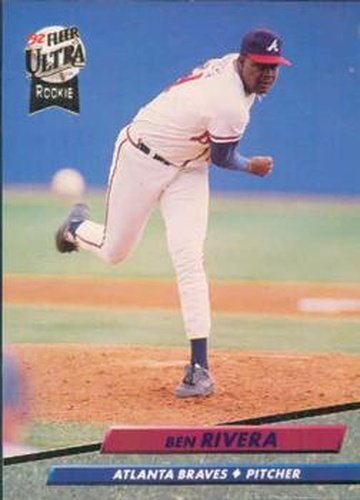 #463 Ben Rivera - Atlanta Braves - 1992 Ultra Baseball