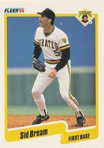 #463 Sid Bream - Pittsburgh Pirates - 1990 Fleer USA Baseball