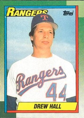 #463 Drew Hall - Texas Rangers - 1990 O-Pee-Chee Baseball
