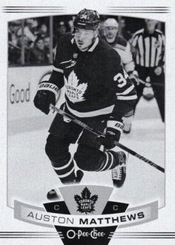 #463b Auston Matthews - Toronto Maple Leafs - 2019-20 O-Pee-Chee Hockey
