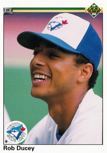 #464 Rob Ducey - Toronto Blue Jays - 1990 Upper Deck Baseball