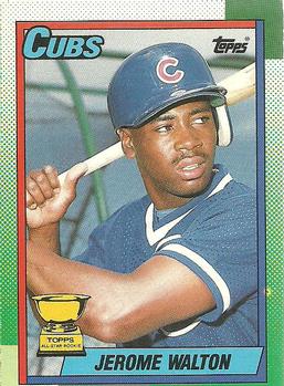 #464 Jerome Walton - Chicago Cubs - 1990 O-Pee-Chee Baseball