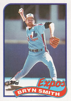 #464 Bryn Smith - Montreal Expos - 1989 Topps Baseball